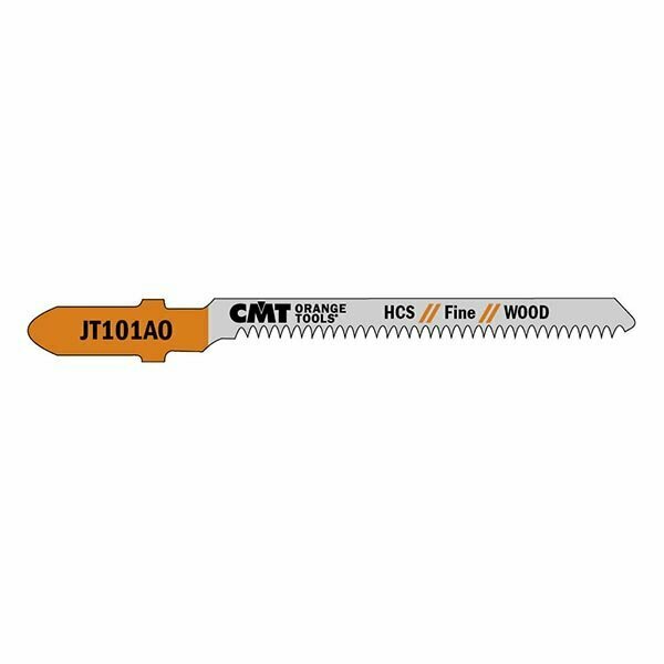 Cmt Orange Tools JIG SAW BLADES WOOD/FINE CURVE, 5 Pack, 5PK JT101AO-5